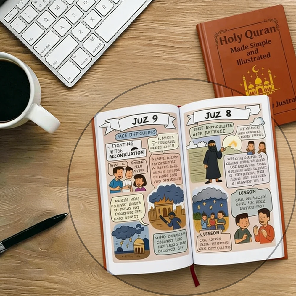 The Journey Of The Quran-Easy To Understand With Illustrations Quran Study Guide Book Covering All 30 Surahs
The Journey Of The Quran-Easy To Understand With Illustrations Quran Study Guide Book Covering All 30 Surahs