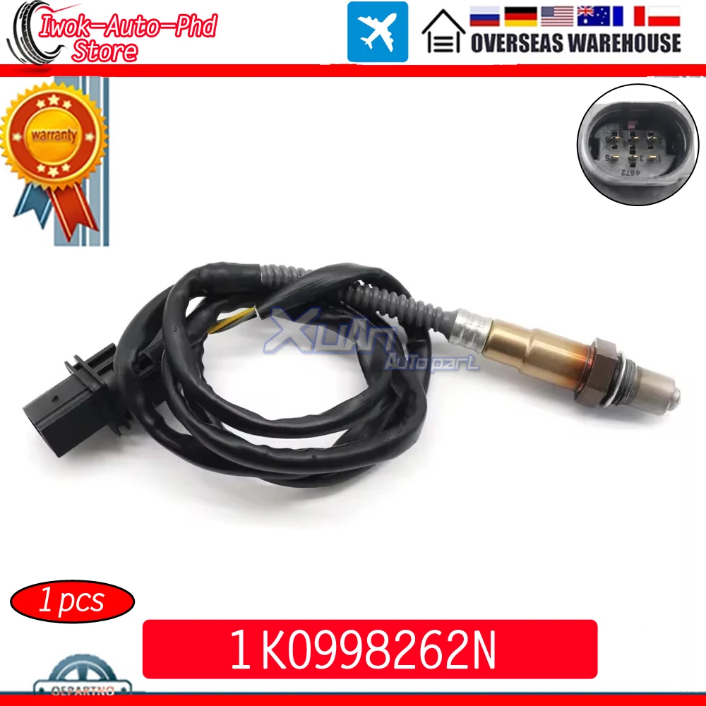 XUAN Upstream Air Fuel Ratio Lambda O2 Oxygen Sensor 1K0998262N for Audi A3 A4 TT Volkswagen Beetle Golf Passat Eos 234-5102
XUAN Upstream Air Fuel Ratio Lambda O2 Oxygen Sensor 1K0998262N for Audi A3 A4 TT Volkswagen Beetle Golf Passat Eos 234-5102