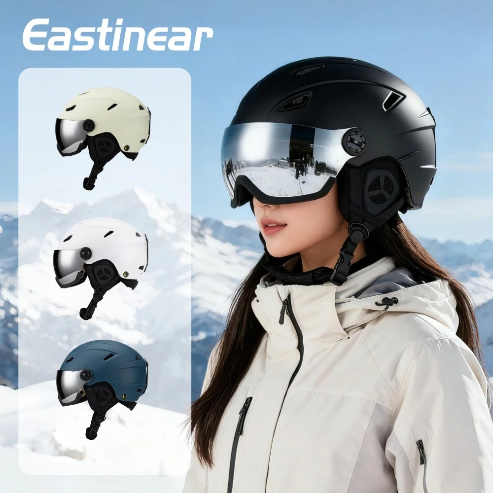 Шлем Horntour, лыжные интегрированные зимние очки, шлем для сноуборда для взрослых и детей, защита головы, противоударный шлем для сноуборда
Шлем Horntour, лыжные интегрированные зимние очки, шлем для сноуборда для взрослых и детей, защита головы, противоударный шлем для сноуборда