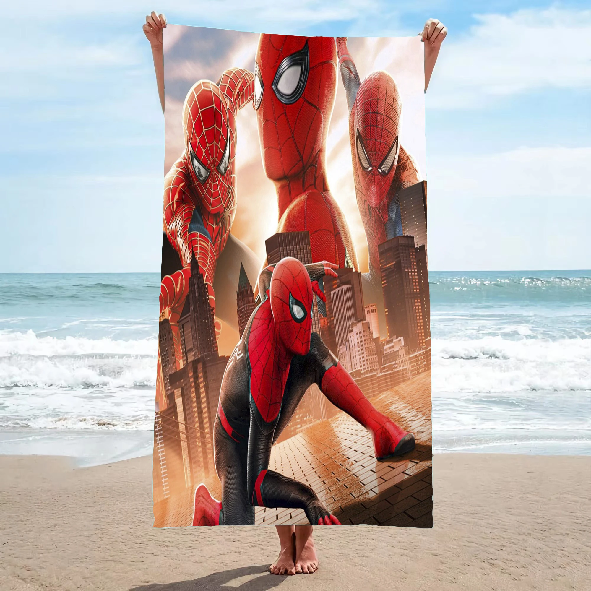Spider-Man Beach Towel for Children Marvel Cartoon Home Superfine Fiber Bath Towel Hand Towels for Bathroom Seaside Swimming
Spider-Man Beach Towel for Children Marvel Cartoon Home Superfine Fiber Bath Towel Hand Towels for Bathroom Seaside Swimming