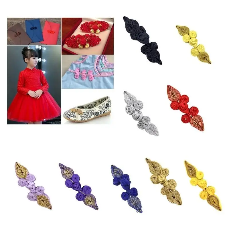 39BD Traditional Chinese Knot Buttons Cheongsam Fastener Closures DIY Sewing Costume
39BD Traditional Chinese Knot Buttons Cheongsam Fastener Closures DIY Sewing Costume