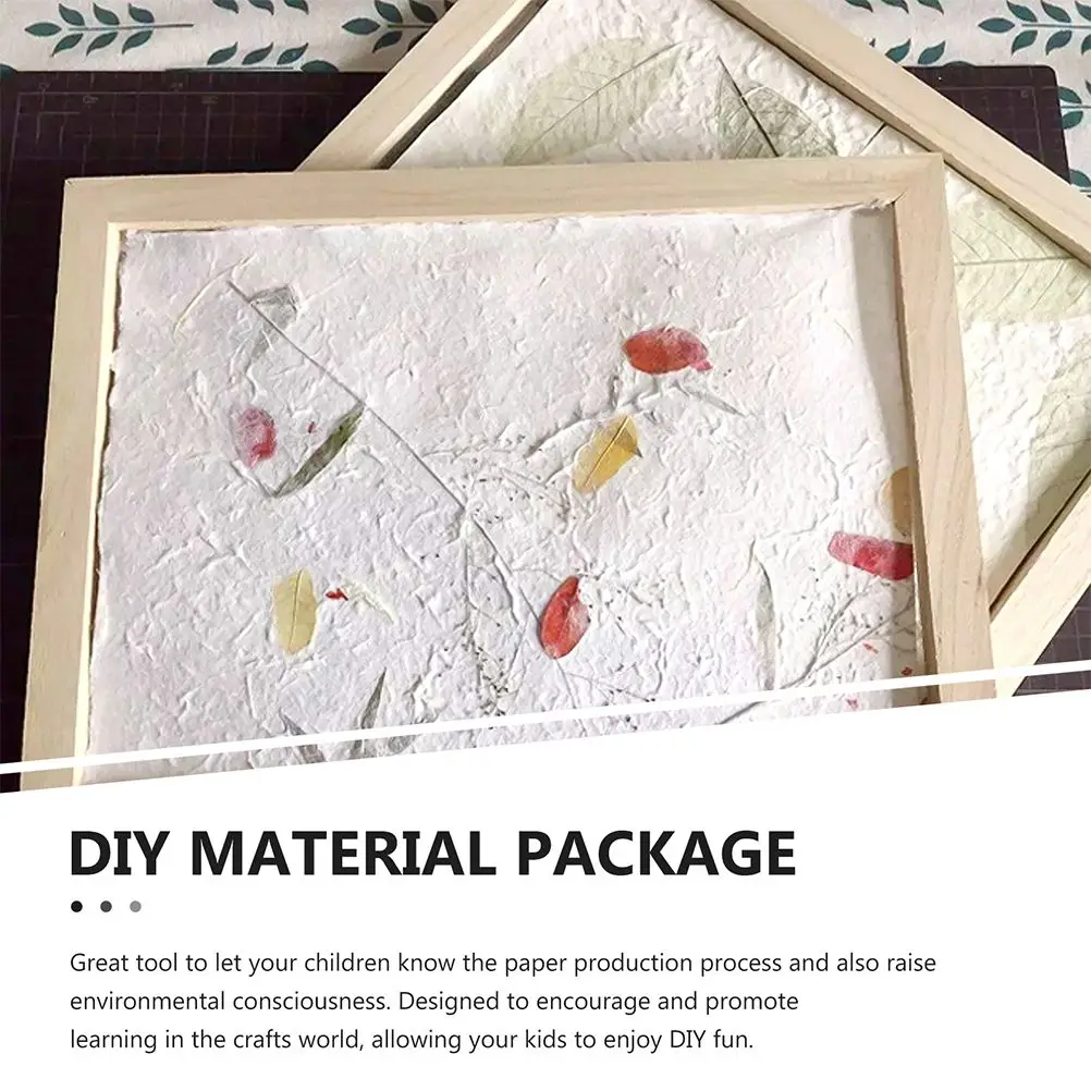2 Pcs Manual Wood Picture Frame Material Package Child Screen Copper Paper Making Frames Bulk Mold
2 Pcs Manual Wood Picture Frame Material Package Child Screen Copper Paper Making Frames Bulk Mold
