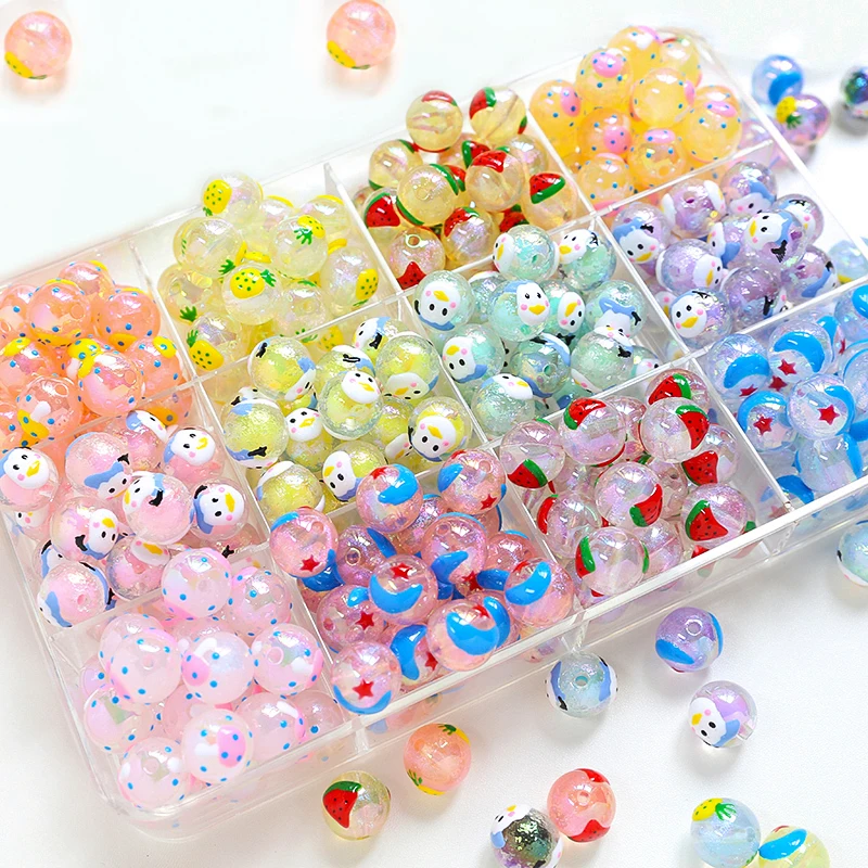 6 шт., милые бусины, ручная роспись, фрукты, цветы, круглые бусины, браслет ручной работы, ожерелье, цепочка для мобильного телефона, материал
6 шт., милые бусины, ручная роспись, фрукты, цветы, круглые бусины, браслет ручной работы, ожерелье, цепочка для мобильного телефона, материал