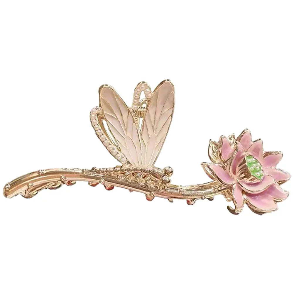 Lotus Flower Hair Clip Metal Claw Clip Elegant Decorative Hair Accessory for Women Party Work Office Flower Claw Clips
Lotus Flower Hair Clip Metal Claw Clip Elegant Decorative Hair Accessory for Women Party Work Office Flower Claw Clips