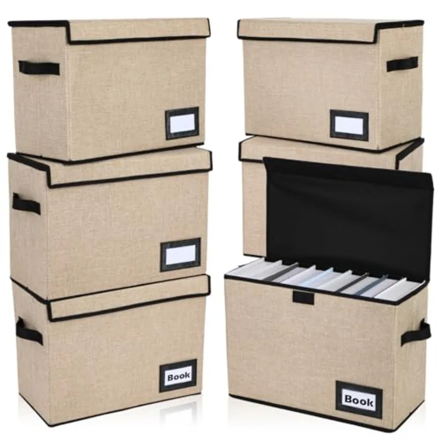 6 Pcs Comic Book Storage Boxes Back to School Collapsible Comic Short Box Case with Lid 15.8 x 7.9 x 11.4 Inch Book Bin Contain
6 Pcs Comic Book Storage Boxes Back to School Collapsible Comic Short Box Case with Lid 15.8 x 7.9 x 11.4 Inch Book Bin Contain