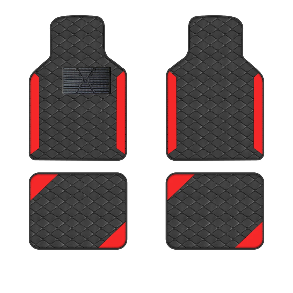 4pcs Luxury Carpet Floor Mat Set For Left-Hand Drive Universal Car Mat Protection Pad Pu Leather For Wear-Resistant Non Slip
4pcs Luxury Carpet Floor Mat Set For Left-Hand Drive Universal Car Mat Protection Pad Pu Leather For Wear-Resistant Non Slip