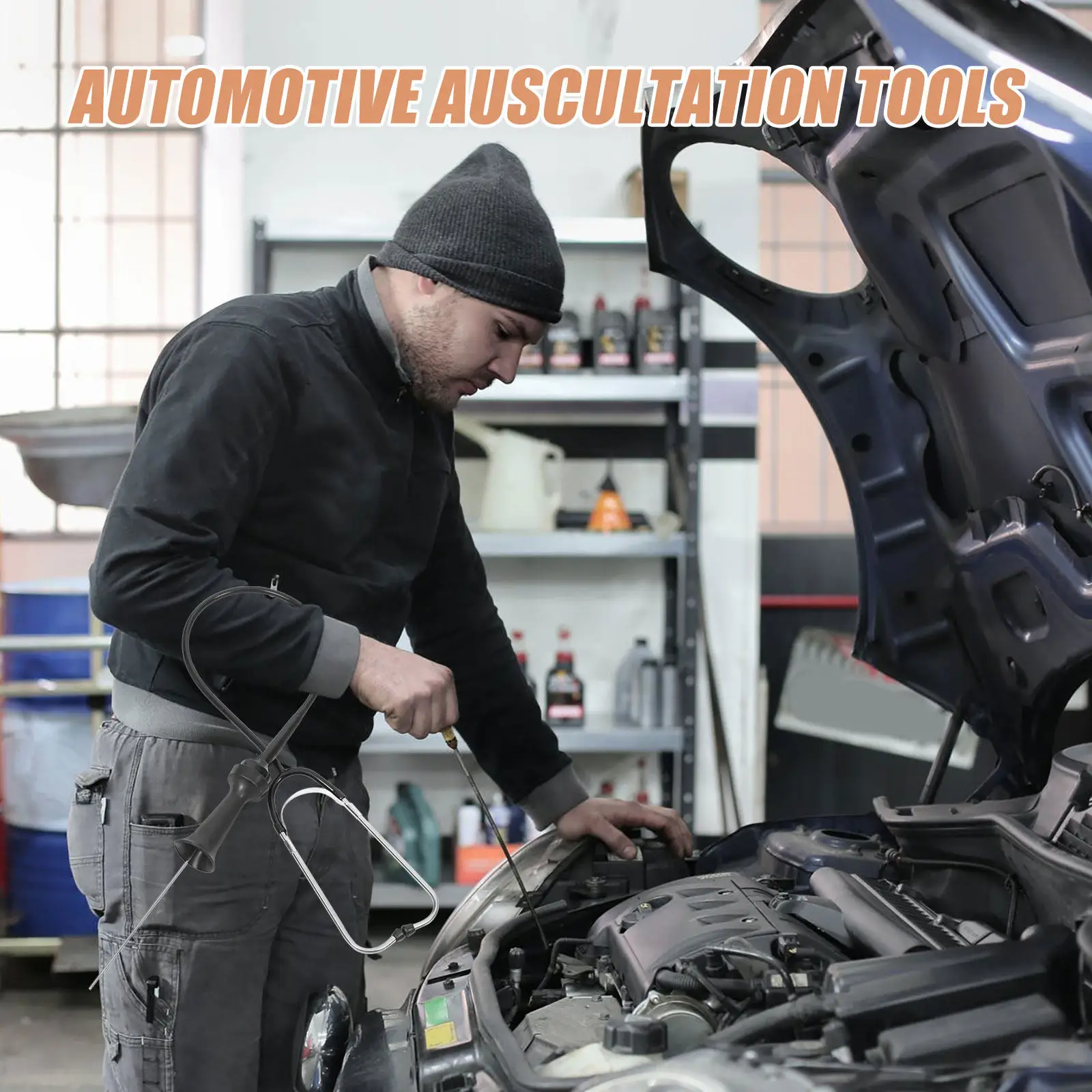 Car Engine Stethoscope Cylinder Stethoscope Automotive Noise Detection Repair Tool Auto Maintenance Tools Mechanic Engine Tool
Car Engine Stethoscope Cylinder Stethoscope Automotive Noise Detection Repair Tool Auto Maintenance Tools Mechanic Engine Tool