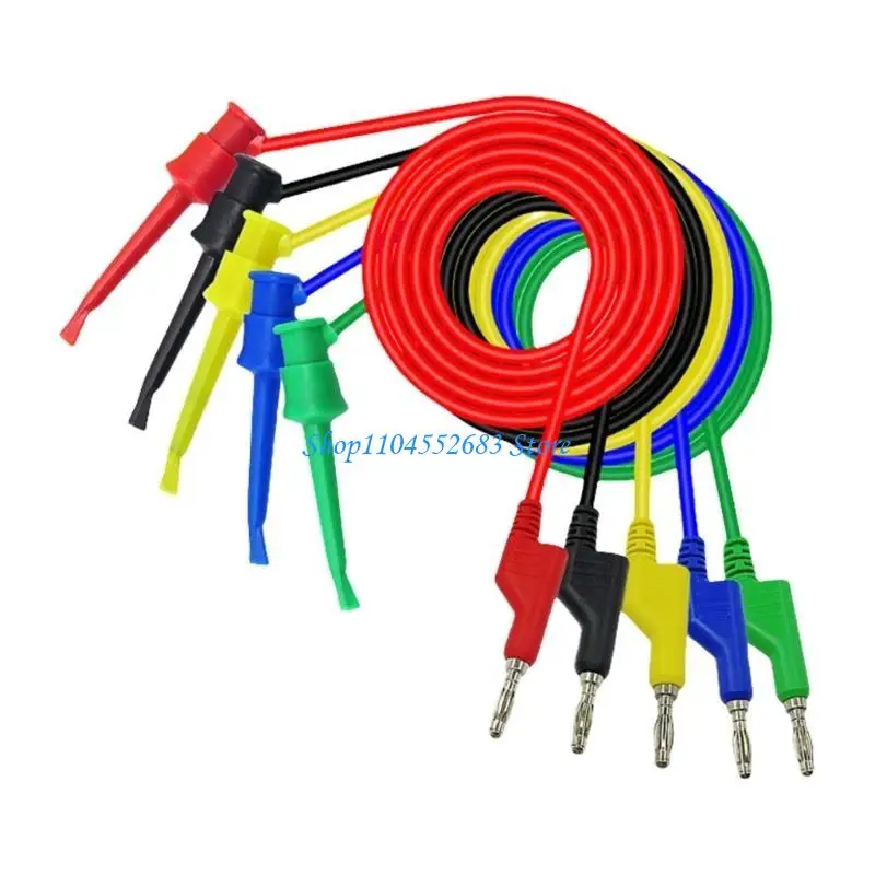 Y6GD 5pcs 4mm Copper Banana Plugs Test Cords Banana Plugs Test Leads Coloful for Fast Transmission & Easy Connection
Y6GD 5pcs 4mm Copper Banana Plugs Test Cords Banana Plugs Test Leads Coloful for Fast Transmission & Easy Connection