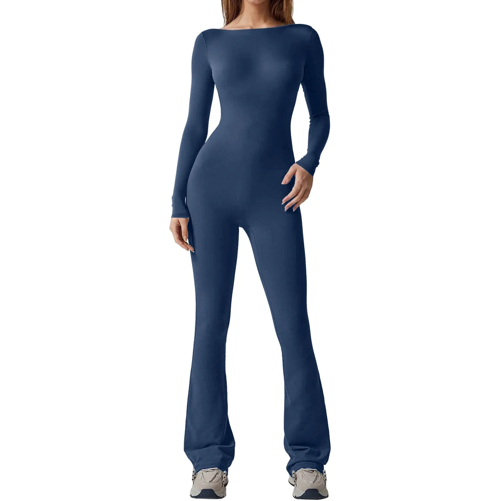 Spring Summer Women's Jumpsuit Autumn New Fashion High Collar Long Sleeve High Waist Pants Women Office Elegant Slim Jumpsuit
Spring Summer Women's Jumpsuit Autumn New Fashion High Collar Long Sleeve High Waist Pants Women Office Elegant Slim Jumpsuit