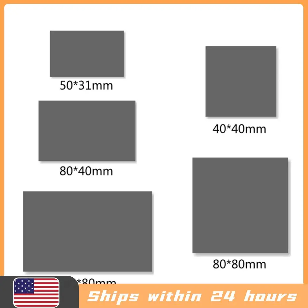 For Honeywell PTM7950 Phase Change Silicone Pad 8.5W/mK CPU Thermal Conductive Paste Pad Patch Lightweight for Laptop GPU CPU
For Honeywell PTM7950 Phase Change Silicone Pad 8.5W/mK CPU Thermal Conductive Paste Pad Patch Lightweight for Laptop GPU CPU