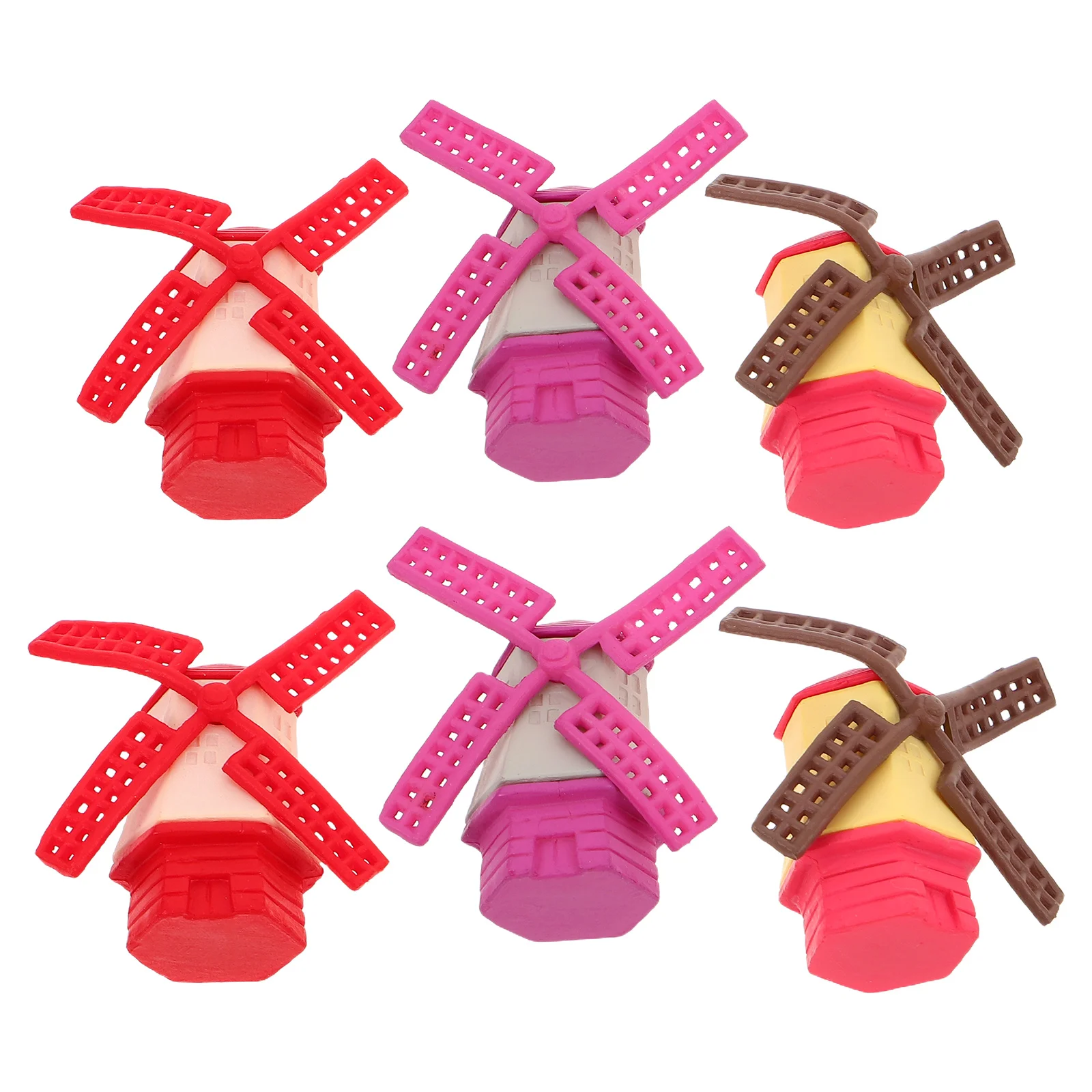 6Pcs Miniature Windmill Ornaments Resin Colorful Tiny Statues for Fairy Garden Micro Landscape Terrarium Accessories 
6Pcs Miniature Windmill Ornaments Resin Colorful Tiny Statues for Fairy Garden Micro Landscape Terrarium Accessories
