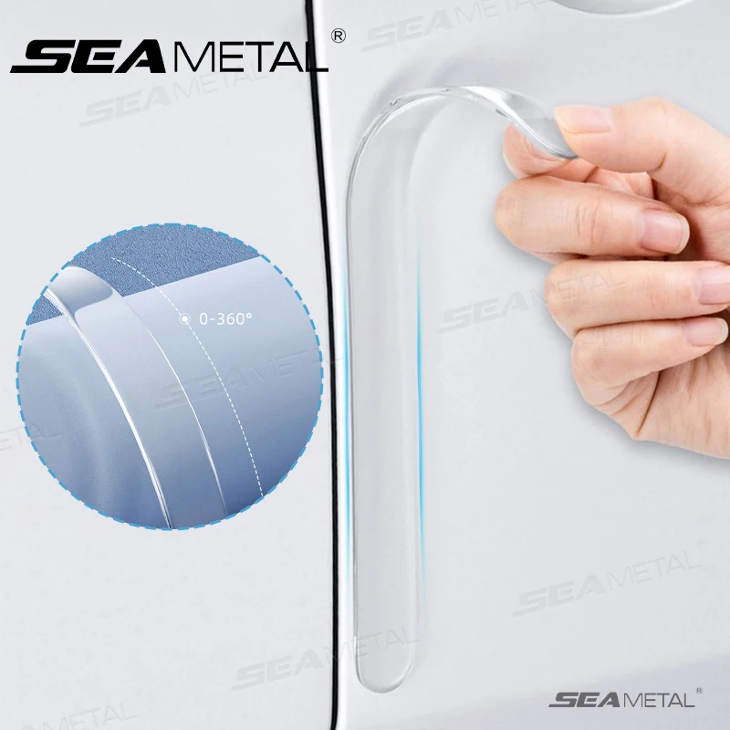 SEAMETAL 4PCS Car Door Anti-Collision Strip Universal Auto Door Edge Guard Anti Scratch Protector Stickers for Car Accessories
SEAMETAL 4PCS Car Door Anti-Collision Strip Universal Auto Door Edge Guard Anti Scratch Protector Stickers for Car Accessories