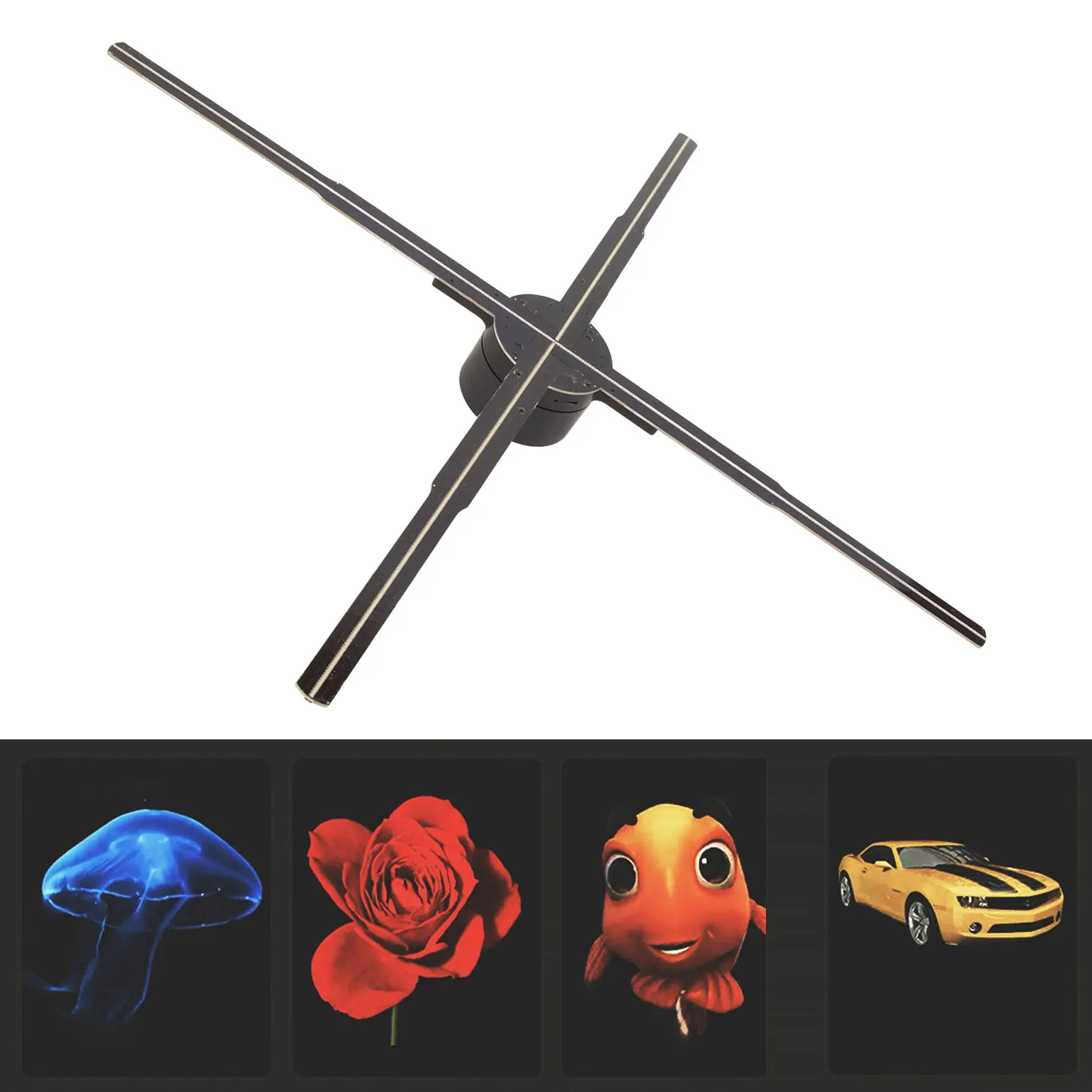 WiFi Holographic Advertising Display 100‑240V Fast Heat Dissipation Bright Picture 24.2in 3D Hologram Fan for Shopping Mall
WiFi Holographic Advertising Display 100‑240V Fast Heat Dissipation Bright Picture 24.2in 3D Hologram Fan for Shopping Mall