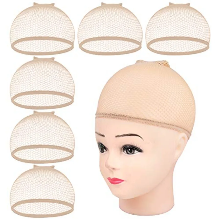 Mesh wig cap for weaving and braiding, nylon fishnet material, black color, non-slip close-end design for secure fit
Mesh wig cap for weaving and braiding, nylon fishnet material, black color, non-slip close-end design for secure fit