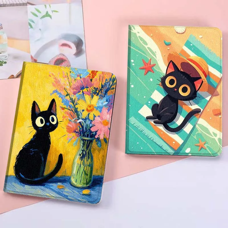 Cute Black Cat Flowers For Xiaoxin Lenovo Tab Pad K11 K10 M10 P11 3rd Plus Pro Legion Y700 Y900 Gen4 2 Tablet Case Gift
Cute Black Cat Flowers For Xiaoxin Lenovo Tab Pad K11 K10 M10 P11 3rd Plus Pro Legion Y700 Y900 Gen4 2 Tablet Case Gift