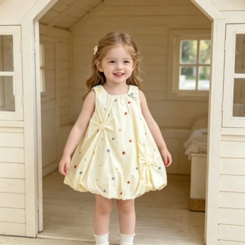 New Summer Girls' Stylized Bud Skirt, Korean-Style Princess Dress with Colorful Prints, Kids' Outfits for Daily Wear & Festive
New Summer Girls' Stylized Bud Skirt, Korean-Style Princess Dress with Colorful Prints, Kids' Outfits for Daily Wear & Festive
