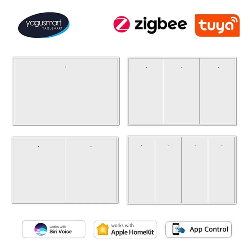 Умный переключатель Yagusmart Tuya Zigbee Zemismart, кнопочный переключатель, требуется нейтраль, Smart Life, Alexa Google Home, управление через приложение
Умный переключатель Yagusmart Tuya Zigbee Zemismart, кнопочный переключатель, требуется нейтраль, Smart Life, Alexa Google Home, управление через приложение