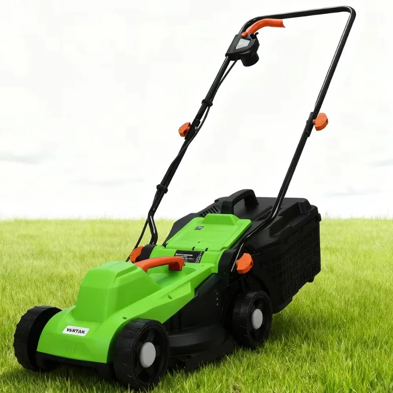 Vertak 1200W Lightweight Push Electric Lawn Mower, 320mm Cutting Width Grass Cutter with 3 Adjustable Heights for Small Lawns
Vertak 1200W Lightweight Push Electric Lawn Mower, 320mm Cutting Width Grass Cutter with 3 Adjustable Heights for Small Lawns