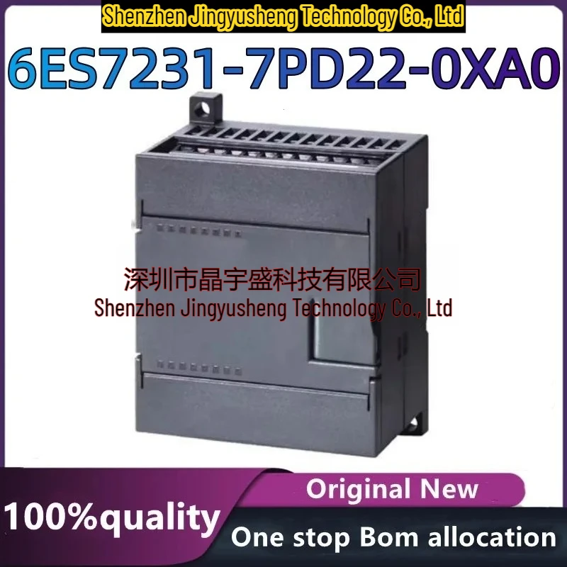 100% NEW ORIGINAL PLC Module 6ES7231-7PD22-0XA0
100% NEW ORIGINAL PLC Module 6ES7231-7PD22-0XA0