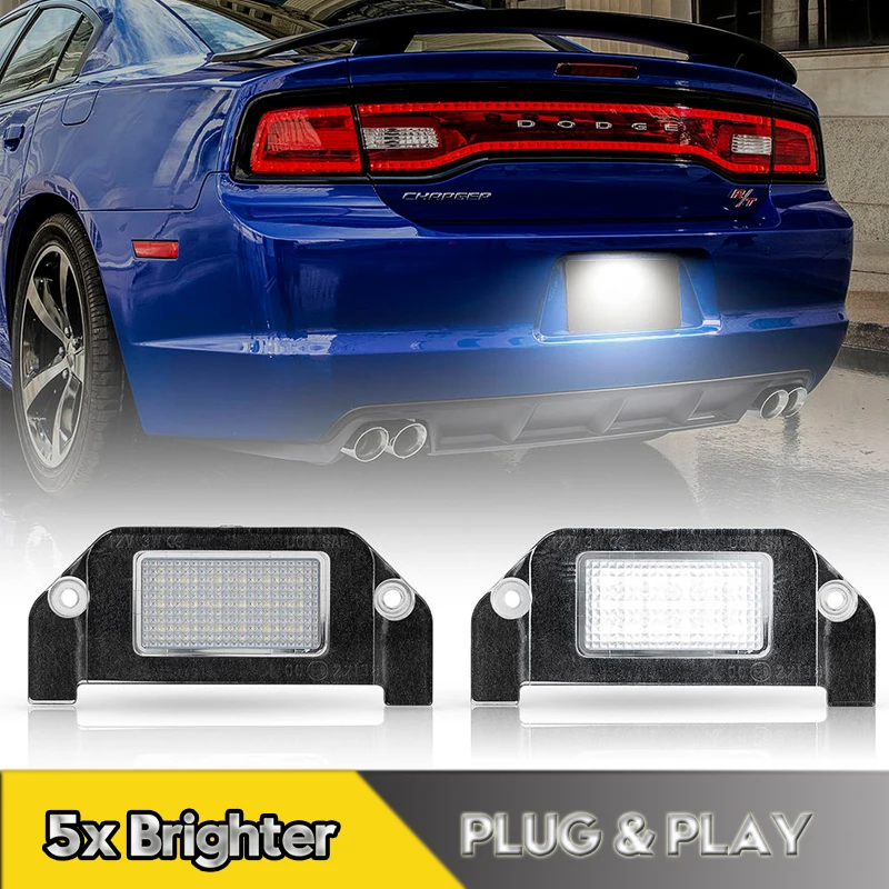 1Pcs No Error LED Number License Plate Light Lamps For Dodge Charger Challenger Magnum Avenger Dart Chrysler 300 200 Sebring
1Pcs No Error LED Number License Plate Light Lamps For Dodge Charger Challenger Magnum Avenger Dart Chrysler 300 200 Sebring
