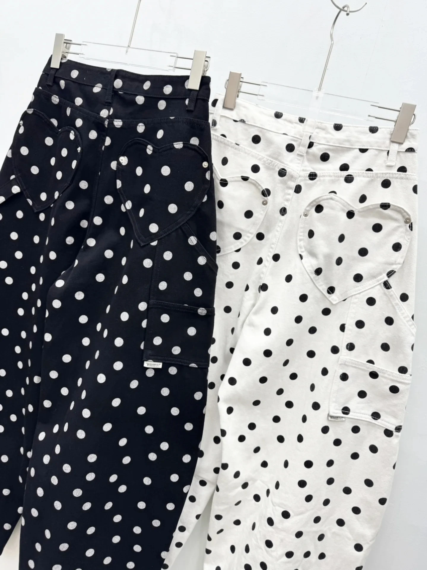 Women Retro Baggy Jeans Polka Dot Print Y2K Casual High Waist Wide Leg Pants with Pockets Streetwear Panks Jeans Womens
Women Retro Baggy Jeans Polka Dot Print Y2K Casual High Waist Wide Leg Pants with Pockets Streetwear Panks Jeans Womens
