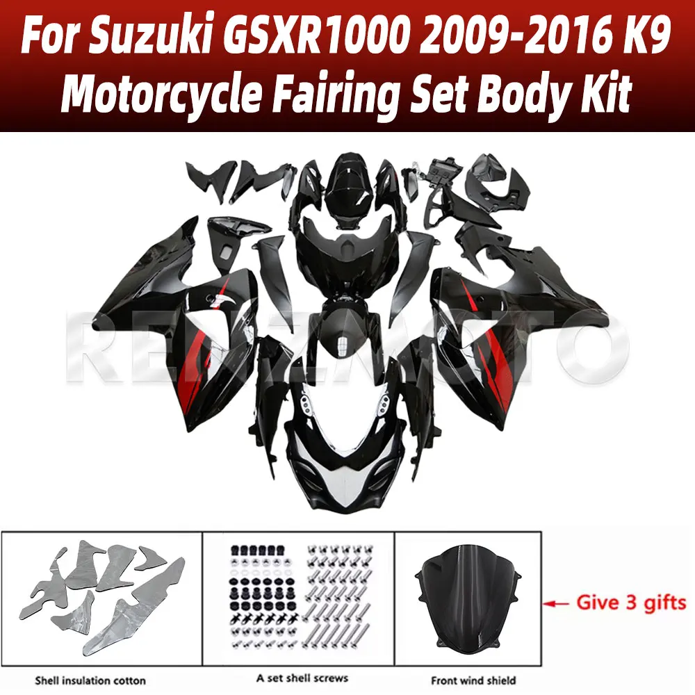 Мотоциклетный комплект для Suzuki GSX-R1000 2009-2016 K9-K16, обтекатель GSXR-1000 09-16, пластиковая защитная пластина, аксессуары, корпус 107a
Мотоциклетный комплект для Suzuki GSX-R1000 2009-2016 K9-K16, обтекатель GSXR-1000 09-16, пластиковая защитная пластина, аксессуары, корпус 107a