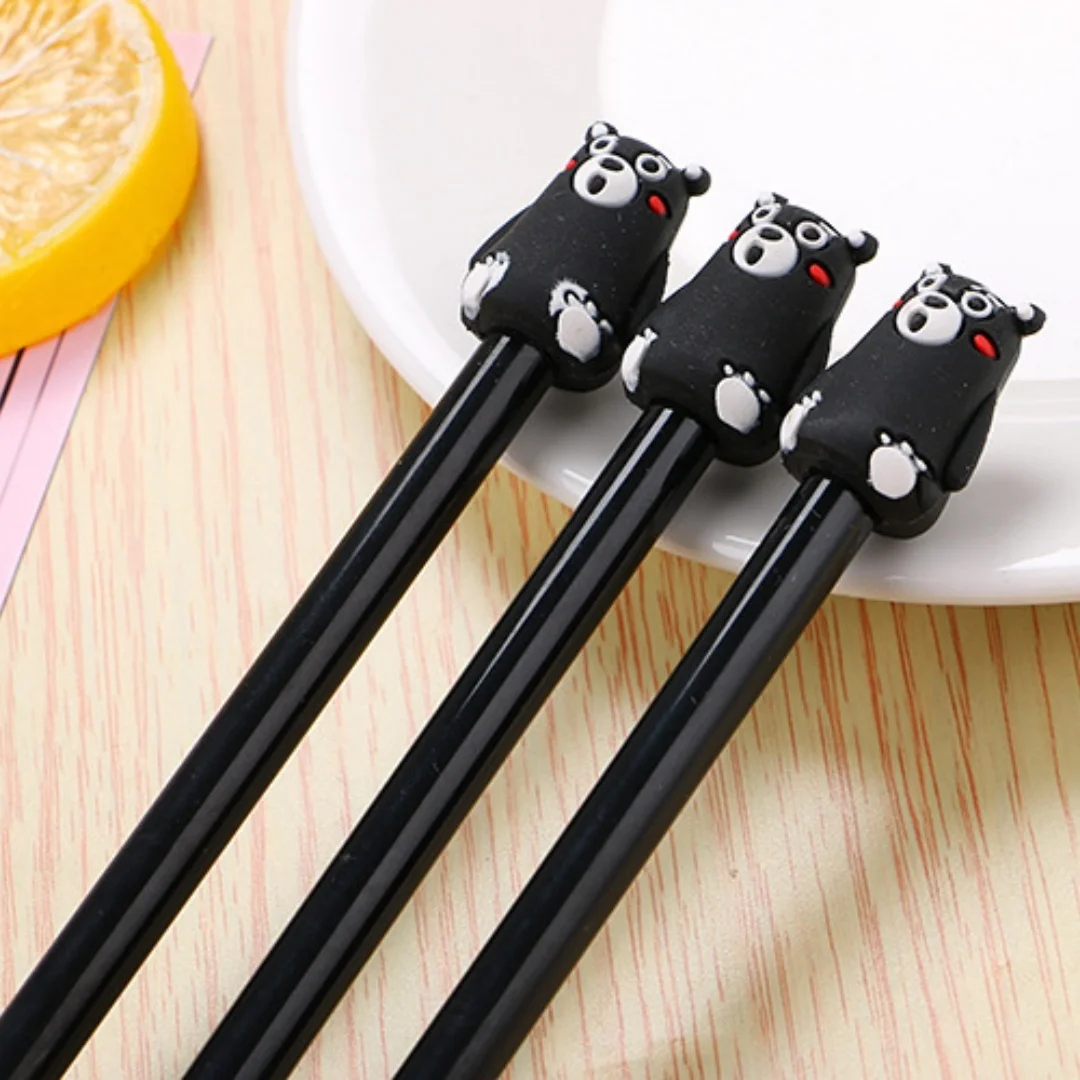 Kawaii Kumamon Bear Gel Pen Cute Cartoon 0.5mm Black Ink Writing Pen for Student School Office Stationery Gift
Kawaii Kumamon Bear Gel Pen Cute Cartoon 0.5mm Black Ink Writing Pen for Student School Office Stationery Gift