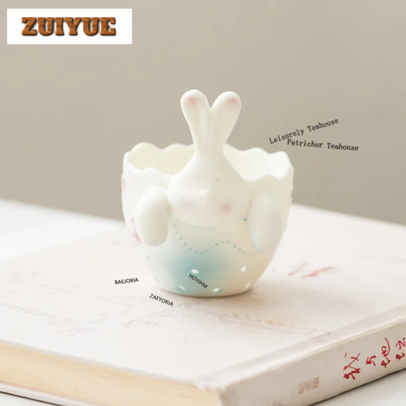 Ceramic Rabbit Suspension Loop Tea Separator Infusor Elegant Tea Strainer Dispenser Tea Making Tea Filter Drinkware Collection
Ceramic Rabbit Suspension Loop Tea Separator Infusor Elegant Tea Strainer Dispenser Tea Making Tea Filter Drinkware Collection