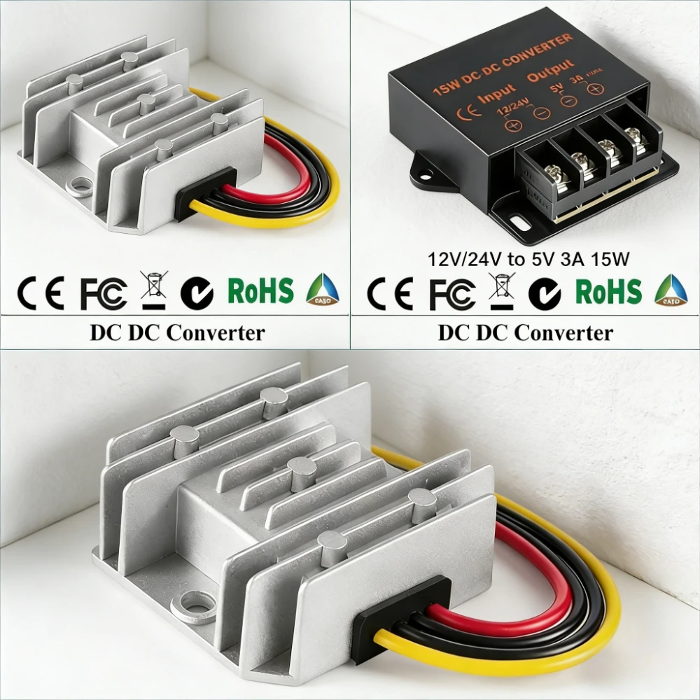 12V 24V to 5V DC DC Converter Regulator 3A-100A Car Step Down Reducer Led Lighting Display CE Certificated Waterproof Dustproof
12V 24V to 5V DC DC Converter Regulator 3A-100A Car Step Down Reducer Led Lighting Display CE Certificated Waterproof Dustproof