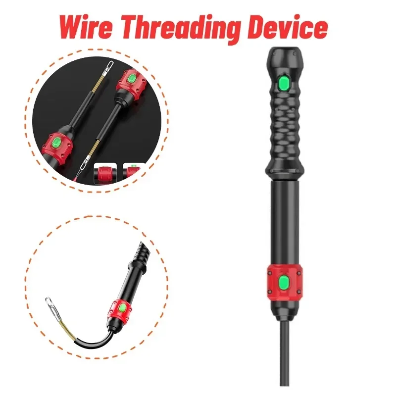 Manual Electrician Wire Pipe Threading Aid Solid Springs Wall Concealed Wire Threading Device Adjustment 360° Rotation Thread
Manual Electrician Wire Pipe Threading Aid Solid Springs Wall Concealed Wire Threading Device Adjustment 360° Rotation Thread
