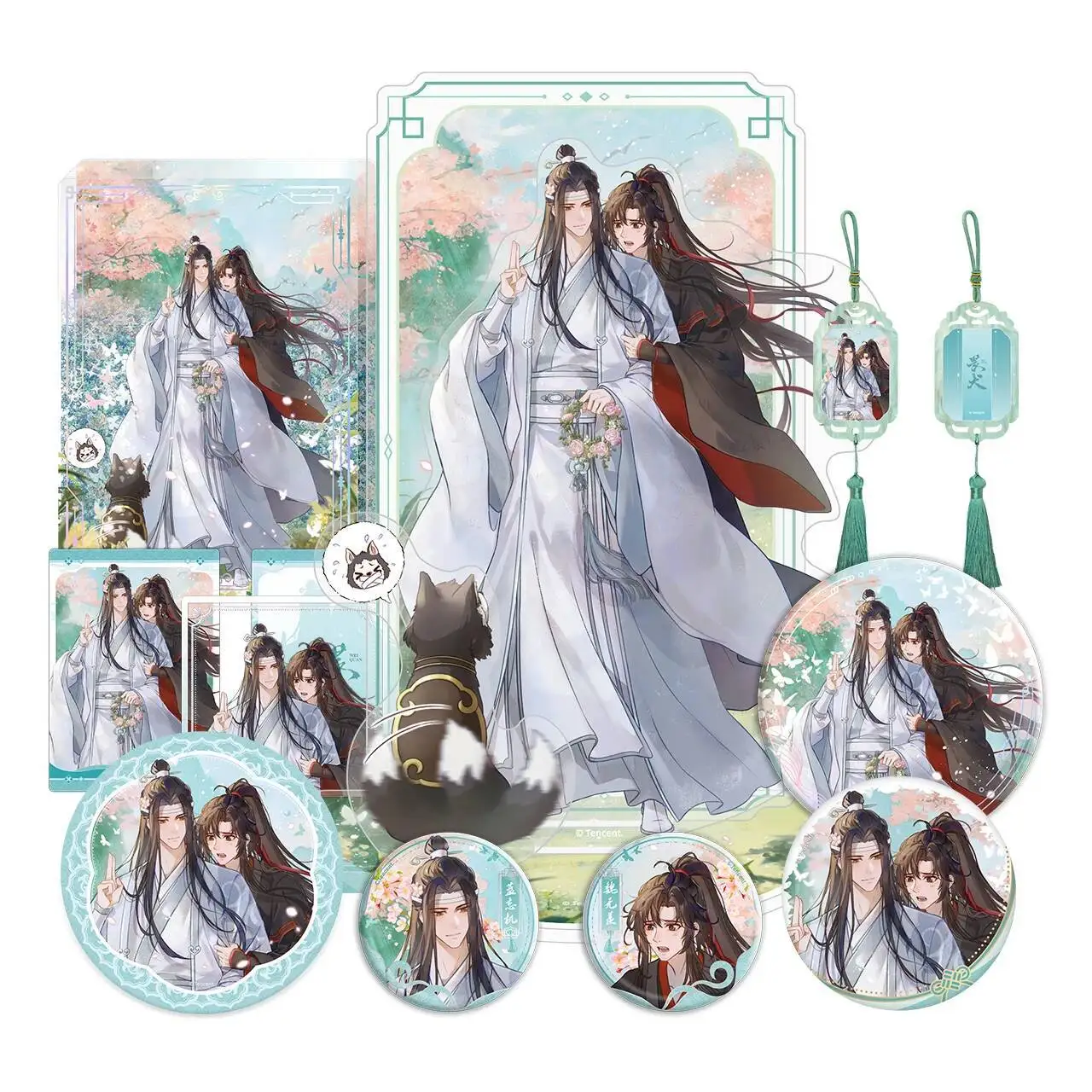 2026 NEW Grandmaster Of Demonic Cultivation Cosplay Anime Badge Cards MDZS Wei Wuxian Lan Wangji Acrylic Quicksand Stand Model
2026 NEW Grandmaster Of Demonic Cultivation Cosplay Anime Badge Cards MDZS Wei Wuxian Lan Wangji Acrylic Quicksand Stand Model