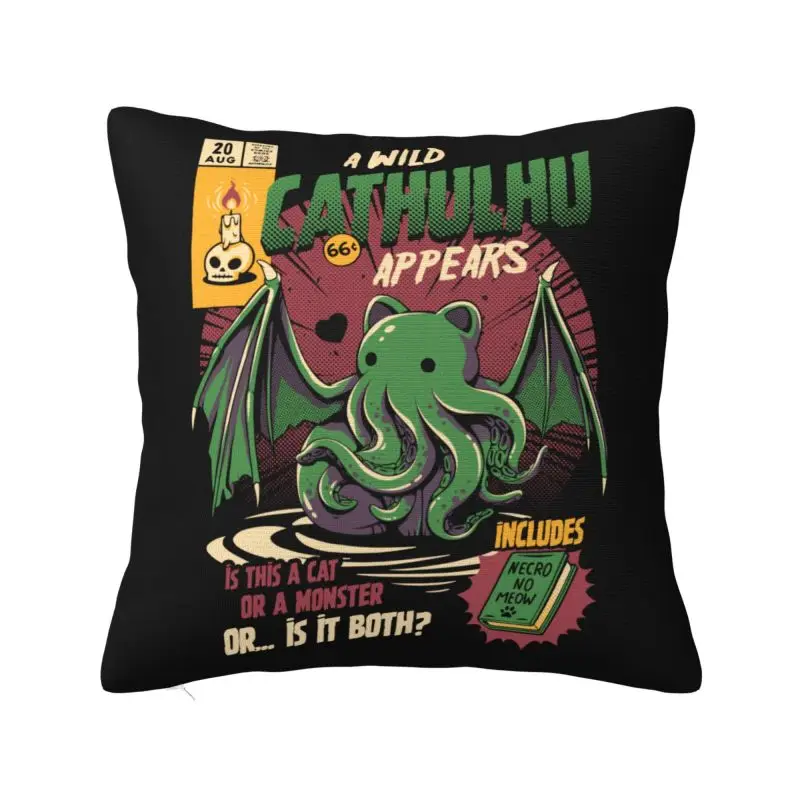 A Wild Cthulhu Modern Throw Pillow Cover Decoration Cat or Monster Kaiju Lovecraft Movie Cushions for Sofa
A Wild Cthulhu Modern Throw Pillow Cover Decoration Cat or Monster Kaiju Lovecraft Movie Cushions for Sofa
