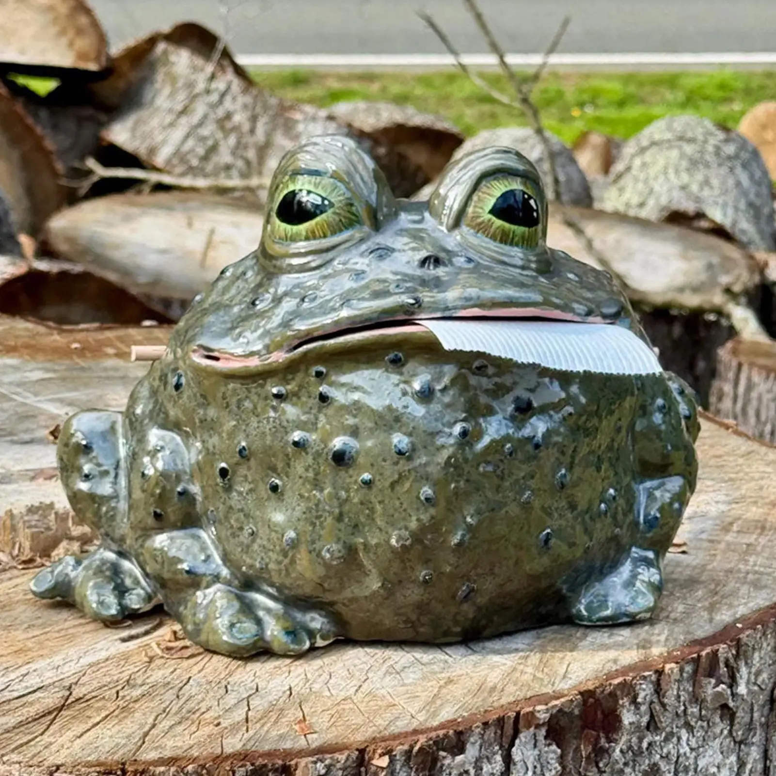 Toad Toilet Paper Dispenser Resin Animal Tissue Box Decorative Toilet Paper Roll Stand for Home Apartment Office RV Bathroom
Toad Toilet Paper Dispenser Resin Animal Tissue Box Decorative Toilet Paper Roll Stand for Home Apartment Office RV Bathroom