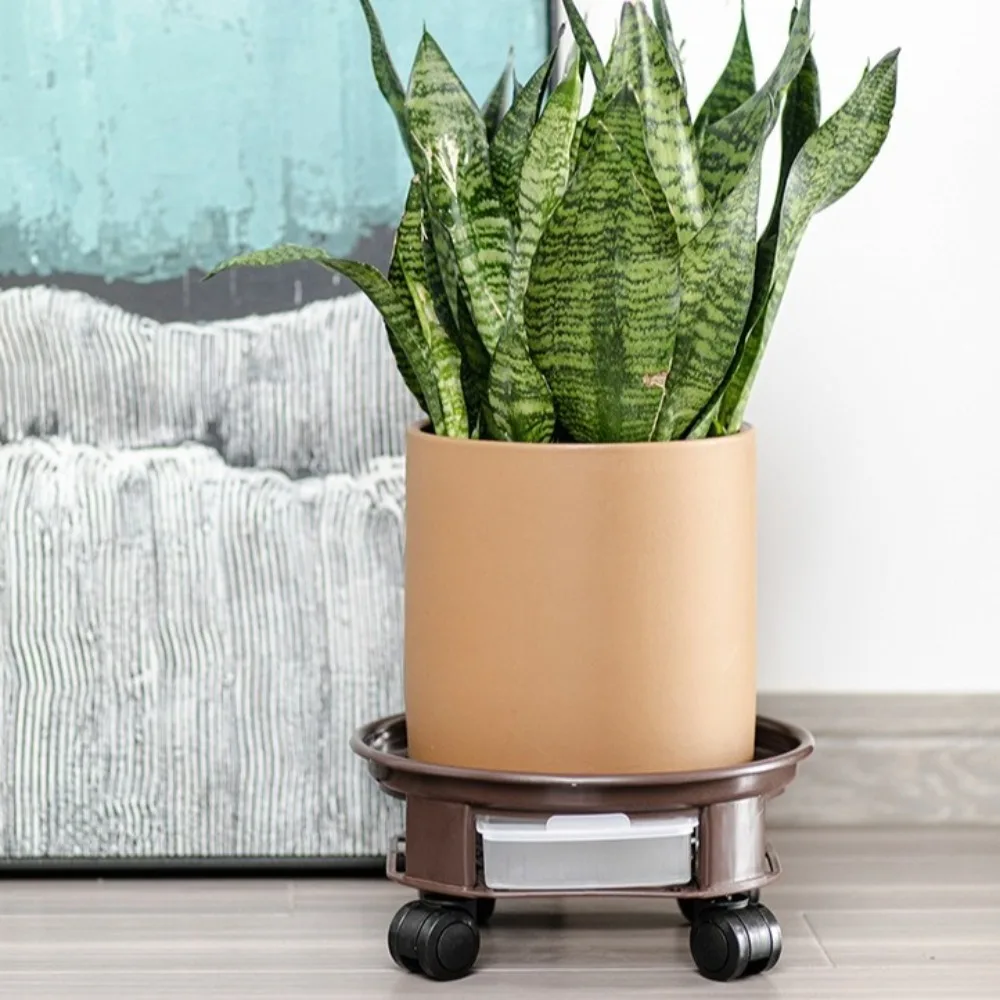 360-degree Rolling Movable Flower Pot Tray Round Non-Slip Flower Pot Mover Heavy Duty with Water Tray
360-degree Rolling Movable Flower Pot Tray Round Non-Slip Flower Pot Mover Heavy Duty with Water Tray