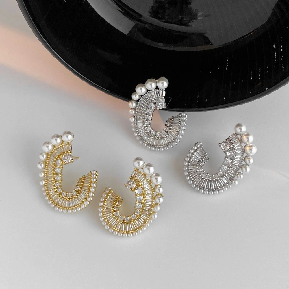 Pearl Earrings 2025 New Arrivals Fashionable Charms Wedding Jewelry Fine Gifts for Women Sparkling Exquisite WHA ARTLIO
Pearl Earrings 2025 New Arrivals Fashionable Charms Wedding Jewelry Fine Gifts for Women Sparkling Exquisite WHA ARTLIO