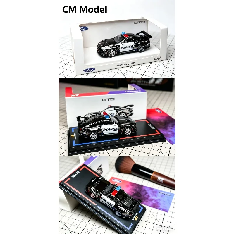 HEC North Display Exclusive - CM Model 1/64 Alloy Mustang GTD Police Car Painted Car Simulation ToyToy - Boys' Toy
HEC North Display Exclusive - CM Model 1/64 Alloy Mustang GTD Police Car Painted Car Simulation ToyToy - Boys' Toy