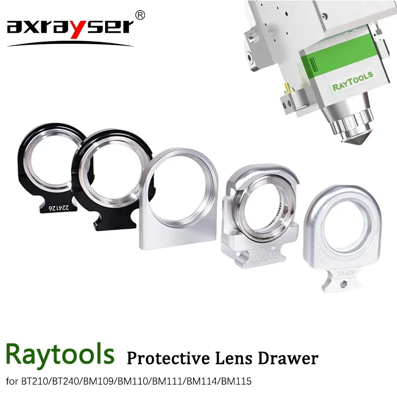 Raytools Protective Lens Drawer For BT210/240S BM110/111/114/115 Fiber Laser 37x7 27.9x4.1mm Seal Ring Washer Cover Lenses Seat
Raytools Protective Lens Drawer For BT210/240S BM110/111/114/115 Fiber Laser 37x7 27.9x4.1mm Seal Ring Washer Cover Lenses Seat