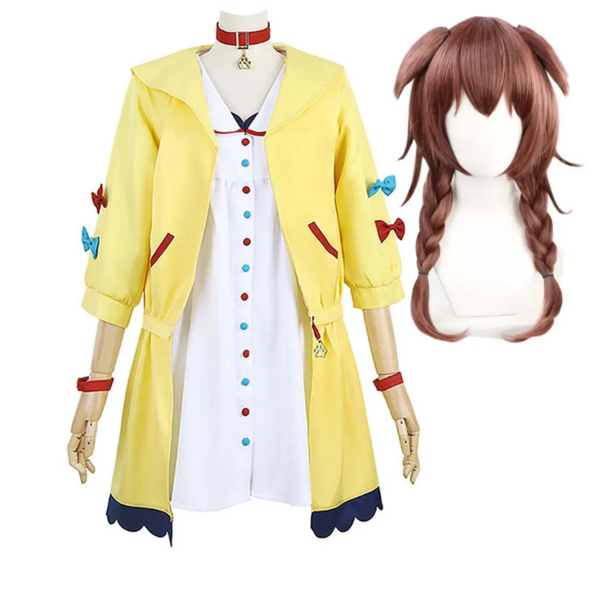 Halloween Carnival Party Anime Virtual YouTuber Inugami Korone Doggo Cosplay Yellow Costume Or Wig
Halloween Carnival Party Anime Virtual YouTuber Inugami Korone Doggo Cosplay Yellow Costume Or Wig