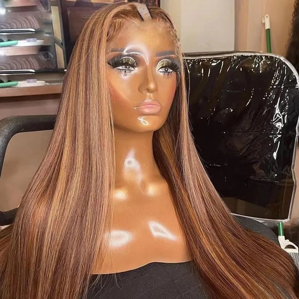 Bone Silky Straight Highlights Honey Blonde V Part Wigs Ombre Brown 100% Human Hair Wig 1x4 U Shape Full Machine Made 30inhces
Bone Silky Straight Highlights Honey Blonde V Part Wigs Ombre Brown 100% Human Hair Wig 1x4 U Shape Full Machine Made 30inhces