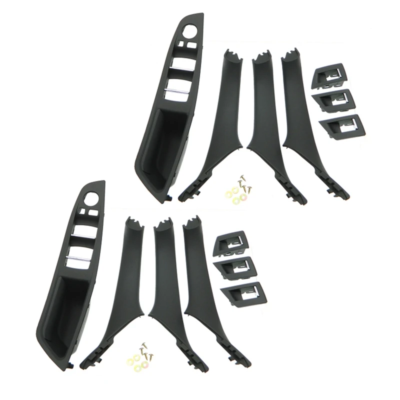 2 Set RHD Car Interior Door Handle Inner Door Panel Pull Trim Cover For -Bmw 5 Serie F10 F11 520 525 Black
2 Set RHD Car Interior Door Handle Inner Door Panel Pull Trim Cover For -Bmw 5 Serie F10 F11 520 525 Black