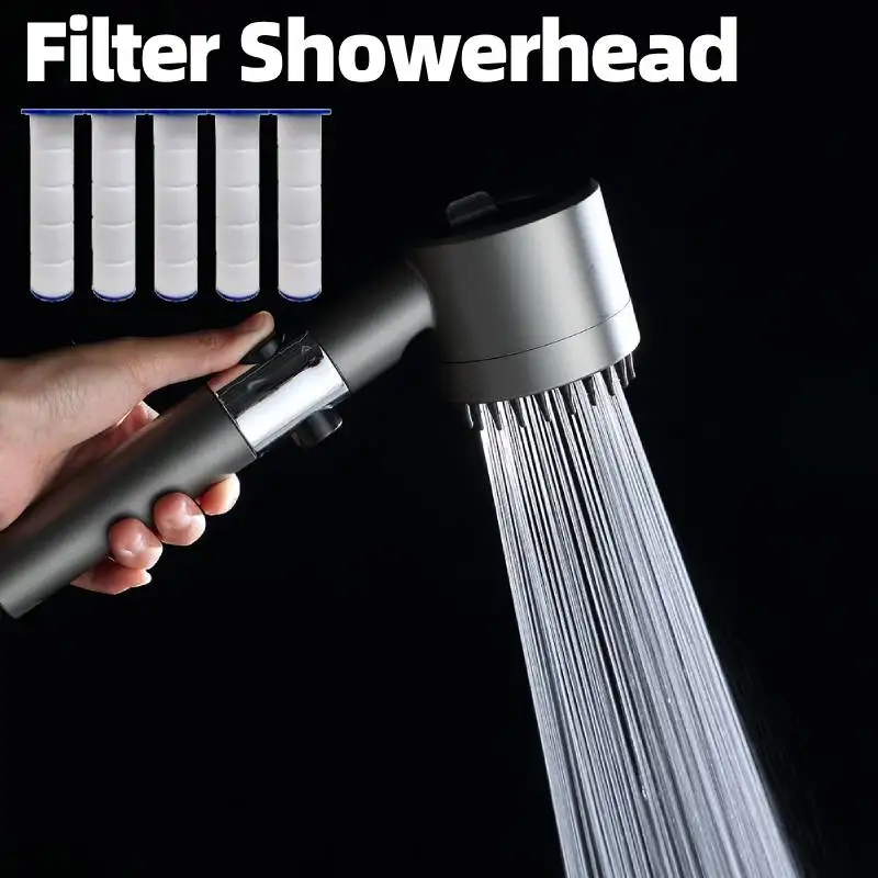 Water Saving Shower Head Powerful Pressurization Large Flow Showerhead Adjustable 4 Modes Replacement Parts for Home Bathtub
Water Saving Shower Head Powerful Pressurization Large Flow Showerhead Adjustable 4 Modes Replacement Parts for Home Bathtub
