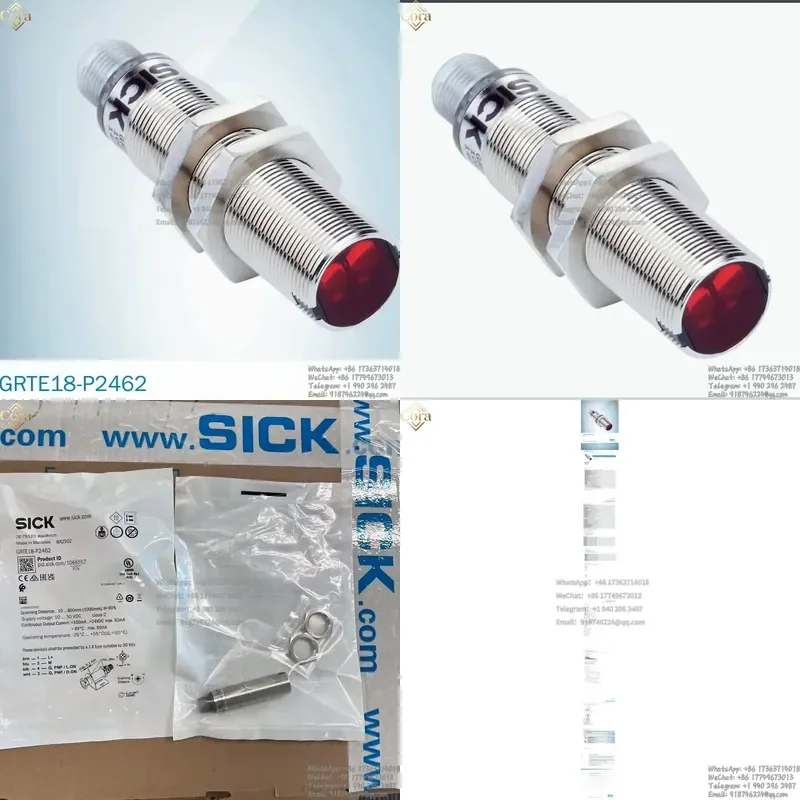 SICK Brand GRTE18-P2462 Order Number 1066552 Diffuse Photoelectric Sensor New In Stock Photoelectric Switch
SICK Brand GRTE18-P2462 Order Number 1066552 Diffuse Photoelectric Sensor New In Stock Photoelectric Switch