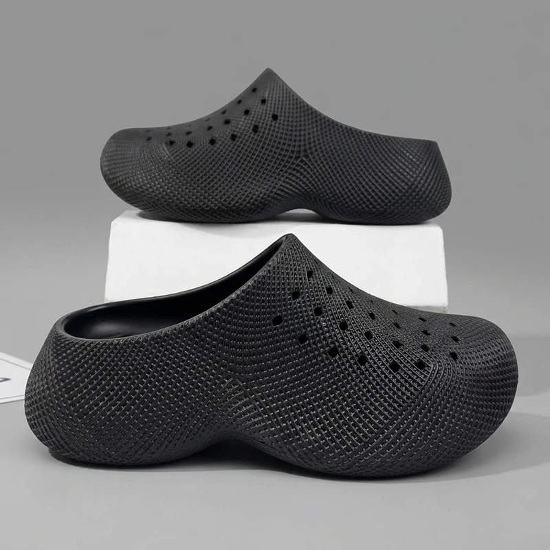 Men Thick Sole Clogs Breathable Hollow Out Platform Slippers EVA Soft Non-slip Beach Slides Summer Casual Chef Garden Shoes
Men Thick Sole Clogs Breathable Hollow Out Platform Slippers EVA Soft Non-slip Beach Slides Summer Casual Chef Garden Shoes