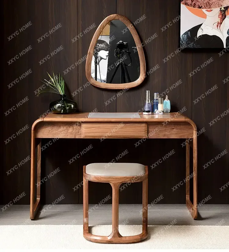 black walnut dresser solid wood dressing table bedroom modern light luxury dressing table
black walnut dresser solid wood dressing table bedroom modern light luxury dressing table