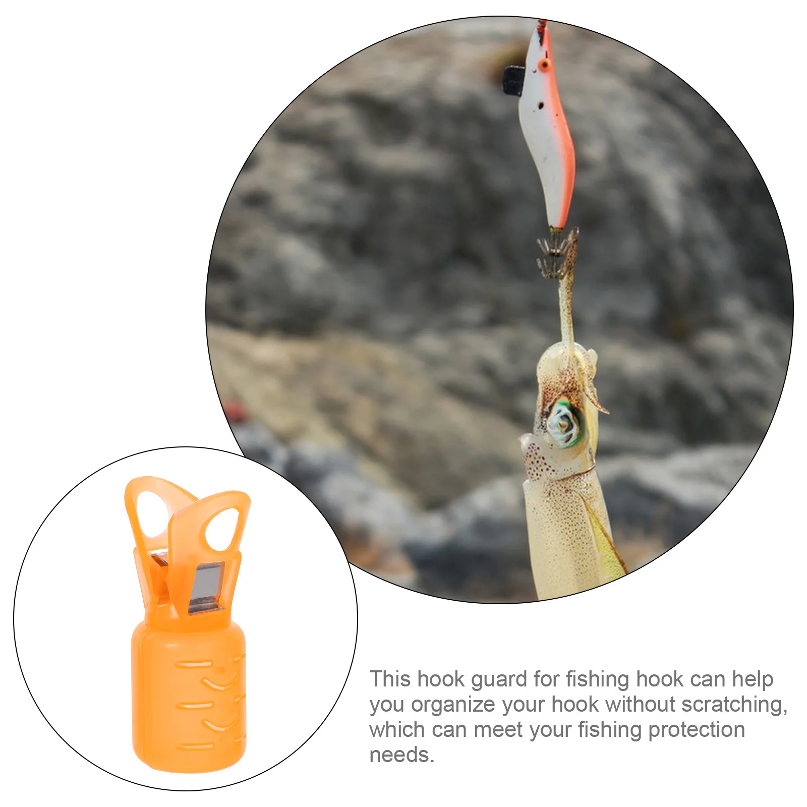 10Pcs Squid Needle Protection Cap Heavy Duty Hook Bonnet Anti Scratch Guard for Fishing Organizers Reliable and Stable Use
10Pcs Squid Needle Protection Cap Heavy Duty Hook Bonnet Anti Scratch Guard for Fishing Organizers Reliable and Stable Use