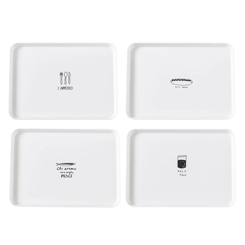 4pcs Nordic Style Dining Tray Snack Simple Tea Cake Outdoor Food PP Service Plate High Quality Practical Long Life
4pcs Nordic Style Dining Tray Snack Simple Tea Cake Outdoor Food PP Service Plate High Quality Practical Long Life