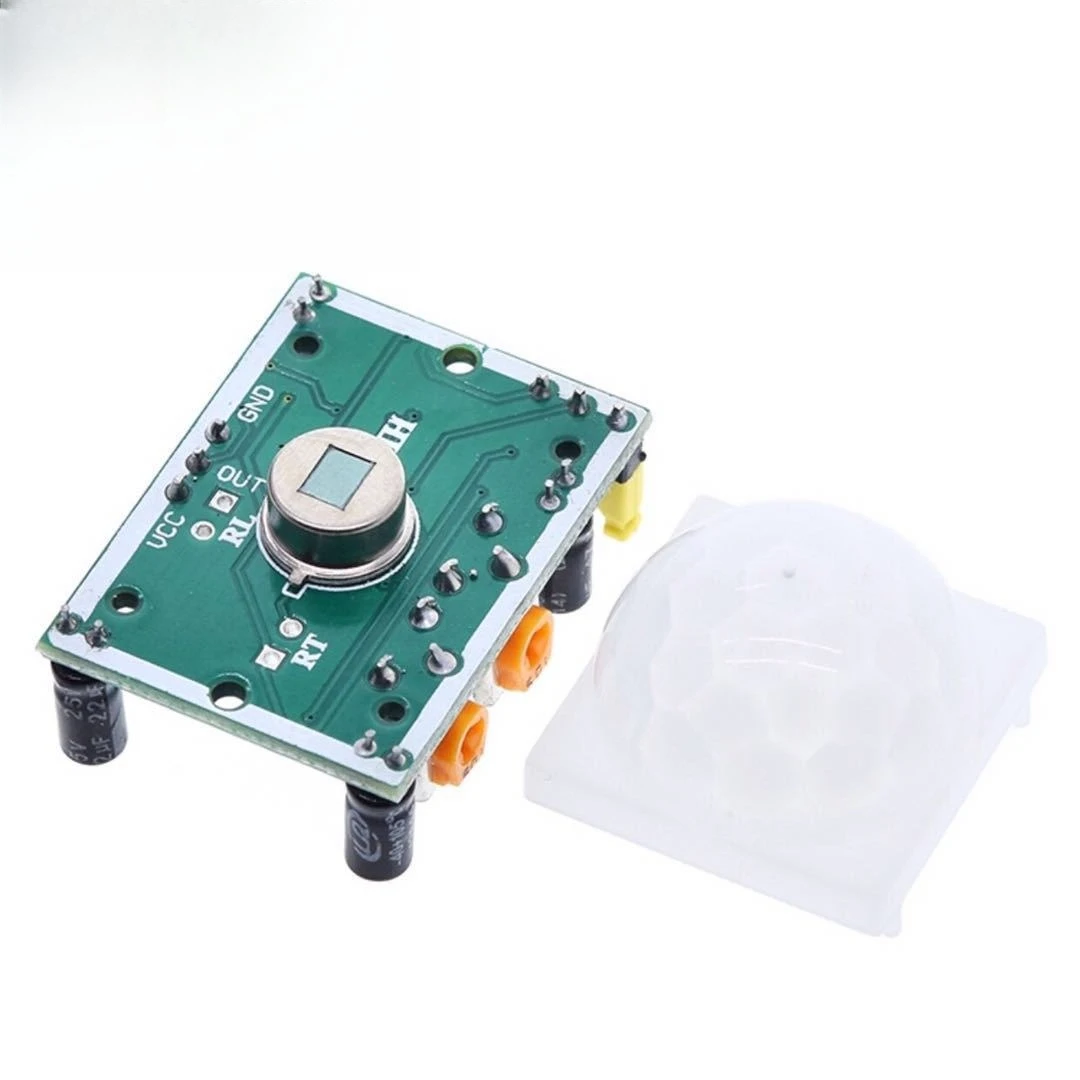 4pcs HC SR501 PIR Motion Sensor Module Pyroelectric Infrared Human Detector Green Board for Arduino Security Light
4pcs HC SR501 PIR Motion Sensor Module Pyroelectric Infrared Human Detector Green Board for Arduino Security Light