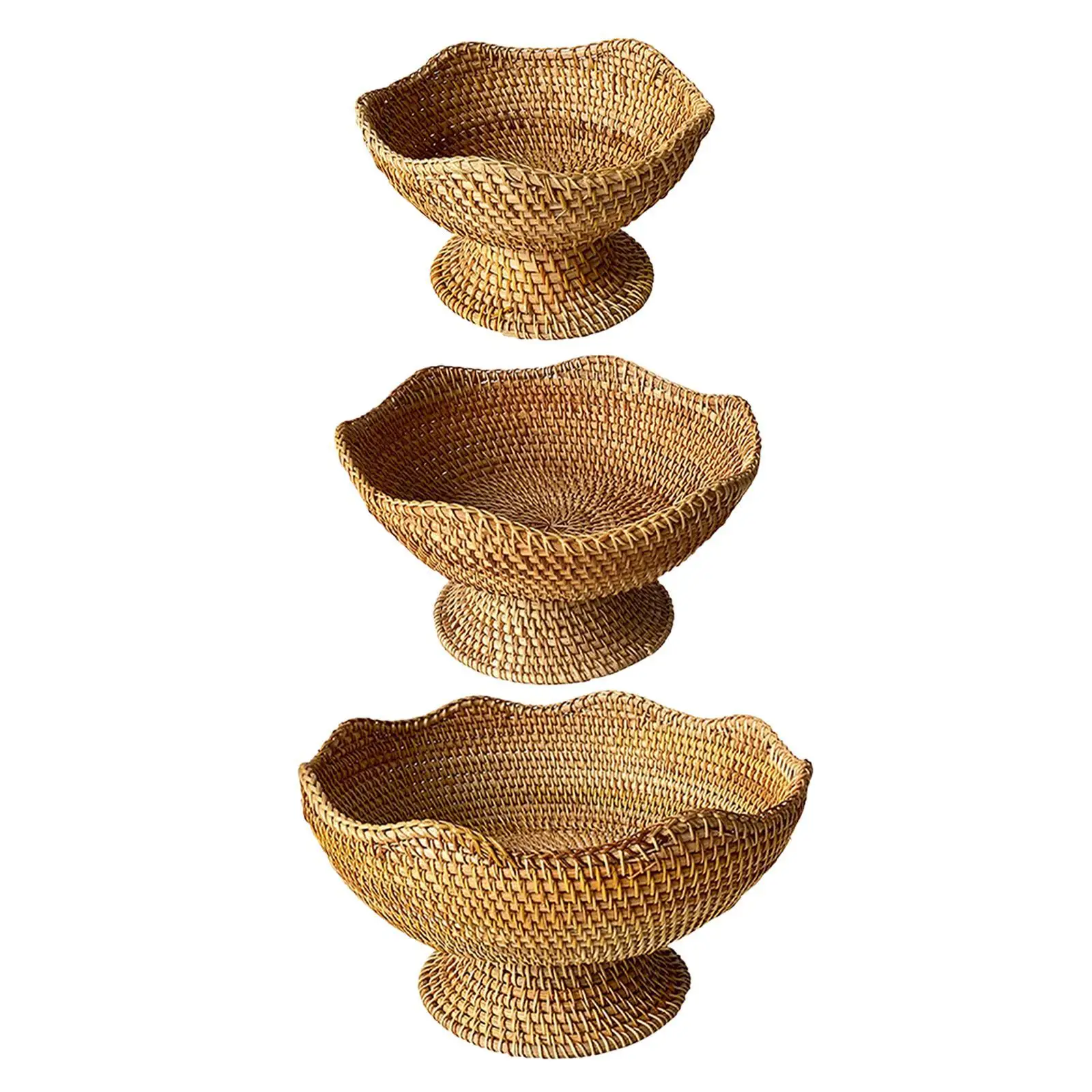 Woven Fruit Basket Pantry Organizer Serving Platter Photo Props Rattan Bread Bowl for Countertop Bathroom Picnic Party Makeup
Woven Fruit Basket Pantry Organizer Serving Platter Photo Props Rattan Bread Bowl for Countertop Bathroom Picnic Party Makeup