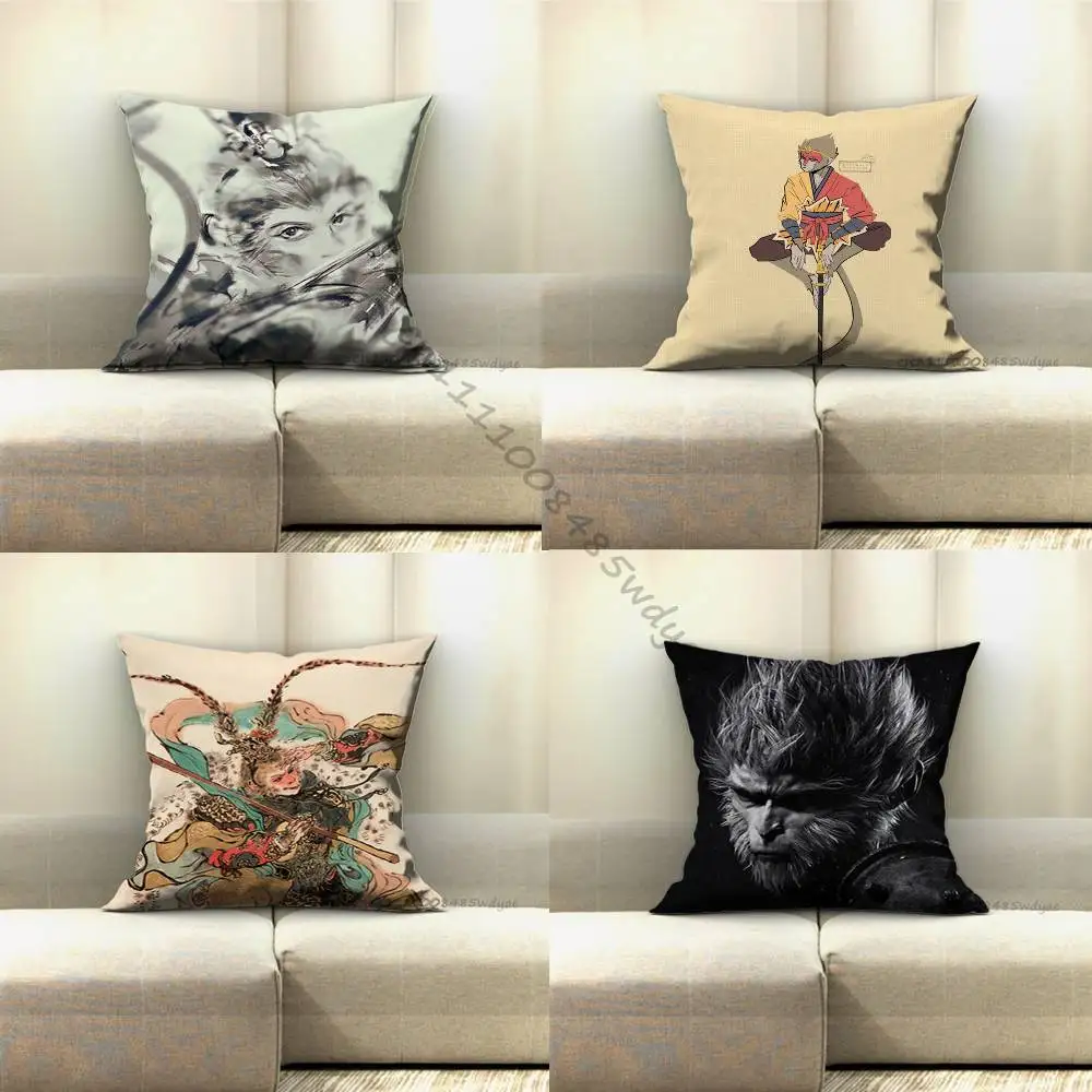 Wokong Pillow Case Pillow Case Living Room Sofa Cushion Cover Suitable For Home Bedroom Room Decoration
Wokong Pillow Case Pillow Case Living Room Sofa Cushion Cover Suitable For Home Bedroom Room Decoration