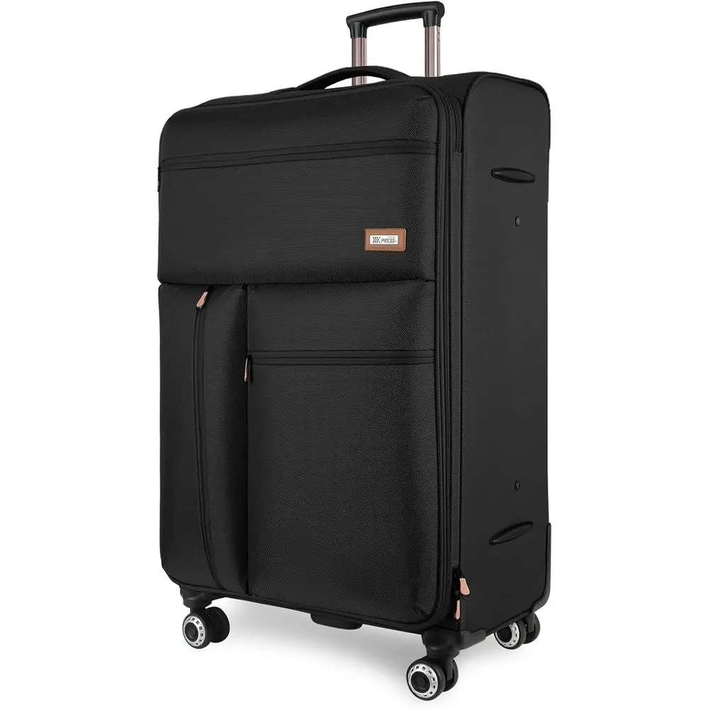 Expandable 26 Rolling Luggage with TSA Lock and Spinner Wheels for Men & Women - Black
Expandable 26 Rolling Luggage with TSA Lock and Spinner Wheels for Men & Women - Black